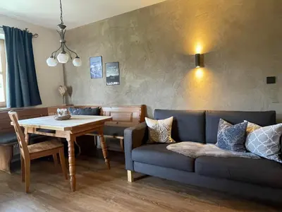 Ein Sitzbereich in der Unterkunft Landhaus Elisabeth
