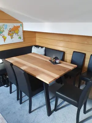 Grundriss der Unterkunft Blick zum Riesenkopf