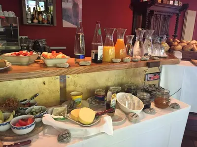 Essen im Hotel oder in der Nähe
