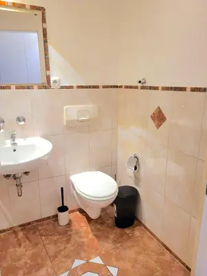 Ein Badezimmer in der Unterkunft Penthouse Apartment im 20 Stock