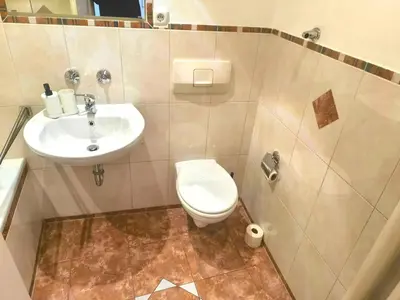 Ein Badezimmer in der Unterkunft Penthouse Apartment im 20 Stock