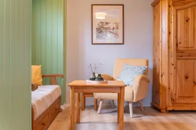 Ein Bett oder Betten in einem Zimmer der Unterkunft Apartments Bauer