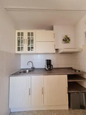 Küche/Küchenzeile in der Unterkunft Gästehaus Radlerhof