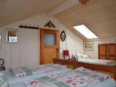 Ein Bett oder Betten in einem Zimmer der Unterkunft Ferienwohnungen Eisele 