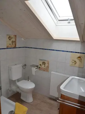 Ein Badezimmer in der Unterkunft Ferienwohnungen Eisele 