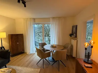 TV/Unterhaltungsangebot in der Unterkunft Schönes Apartment an der Isar