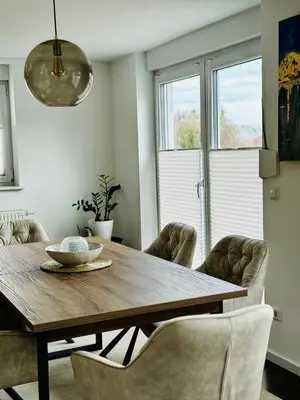 TV/Unterhaltungsangebot in der Unterkunft gemütliche Ferienwohnung mit Garten