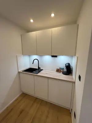 Küche/Küchenzeile in der Unterkunft NEW - Augsburg - Hauptbahnhof - 4 Guests