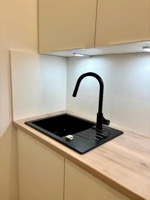 Küche/Küchenzeile in der Unterkunft NEW - Augsburg - Hauptbahnhof - 4 Guests