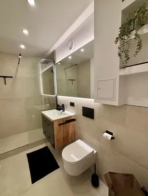 Ein Badezimmer in der Unterkunft NEW - Augsburg - Hauptbahnhof - 4 Guests