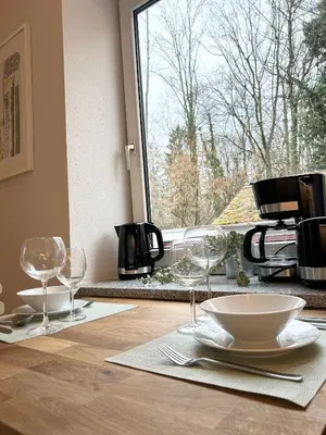 Kaffee-/Teezubehör in der Unterkunft Happy Künstlerflair