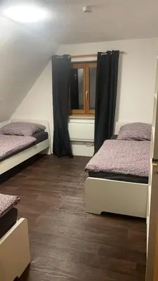 Ein Bett oder Betten in einem Zimmer der Unterkunft Haus Ebersberg
