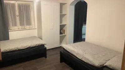 Ein Bett oder Betten in einem Zimmer der Unterkunft Haus Ebersberg