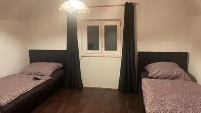 Ein Bett oder Betten in einem Zimmer der Unterkunft Haus Ebersberg