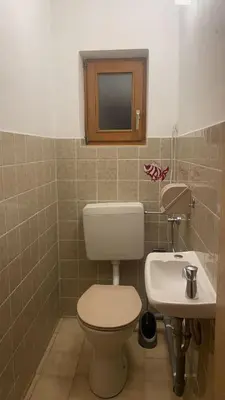 Ein Badezimmer in der Unterkunft Haus Ebersberg