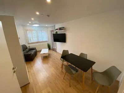 TV/Unterhaltungsangebot in der Unterkunft Gemütliche Wohnung ruhig gelegen 75qm