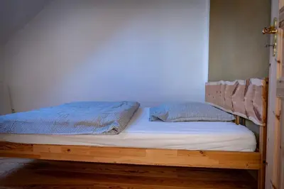 Ein Bett oder Betten in einem Zimmer der Unterkunft Pretty apartment