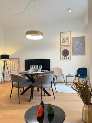 TV/Unterhaltungsangebot in der Unterkunft BeckHomes Munich, New, central 2BR Apartment with Terrace