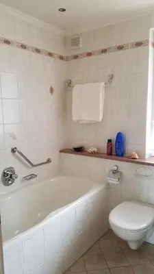 Ein Badezimmer in der Unterkunft Ferienwohnung Gerold