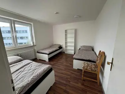 Ein Bett oder Betten in einem Zimmer der Unterkunft Penthouse Haar