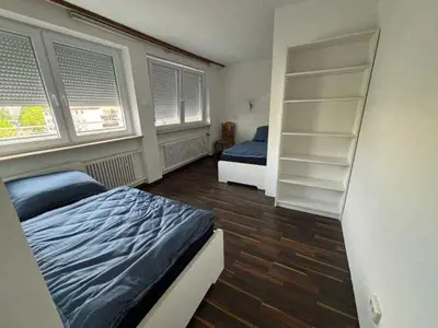 Ein Bett oder Betten in einem Zimmer der Unterkunft Penthouse Haar