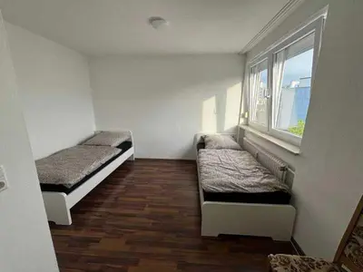 Ein Bett oder Betten in einem Zimmer der Unterkunft Penthouse Haar