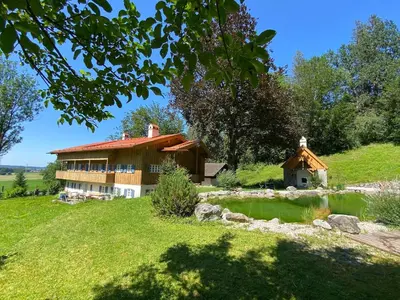 Naturlandschaft in der Nähe der Villa