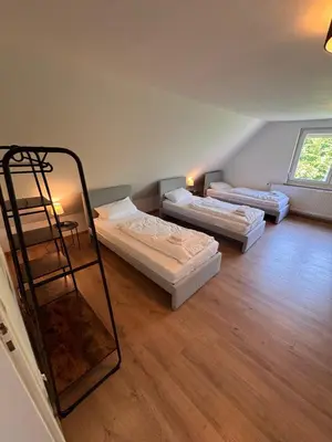 Ein Bett oder Betten in einem Zimmer der Unterkunft Bavaria Home - No 5 Upgrade