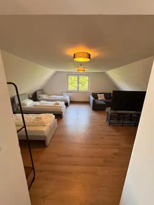Ein Bett oder Betten in einem Zimmer der Unterkunft Bavaria Home - No 5 Upgrade