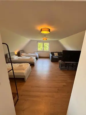 Ein Bett oder Betten in einem Zimmer der Unterkunft Bavaria Home - No 5 Upgrade