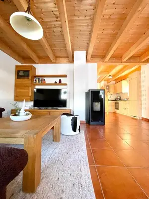 Küche/Küchenzeile in der Unterkunft Ferienhaus Gollbichl
