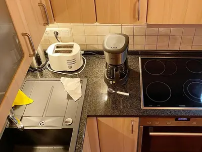 Küche/Küchenzeile in der Unterkunft Ferienhaus Gollbichl