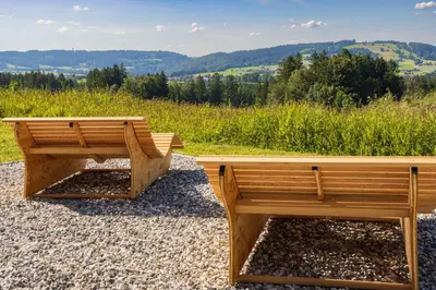 Naturlandschaft in der Nähe der Ferienwohnung