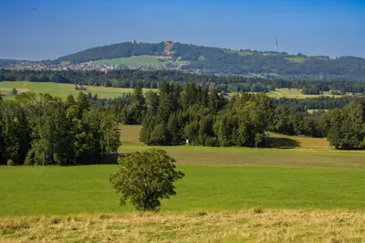 Naturlandschaft in der Nähe der Ferienwohnung