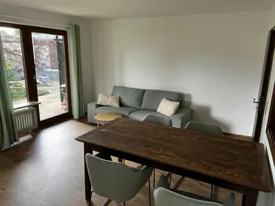 Ein Sitzbereich in der Unterkunft Apartment in Prien am Chiemsee