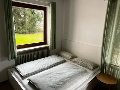 Ein Bett oder Betten in einem Zimmer der Unterkunft Apartment in Prien am Chiemsee