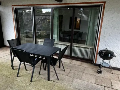 Ein Patio oder anderer Außenbereich in der Unterkunft Apartment in Prien am Chiemsee