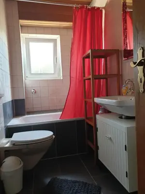 Ein Badezimmer in der Unterkunft Im Cube