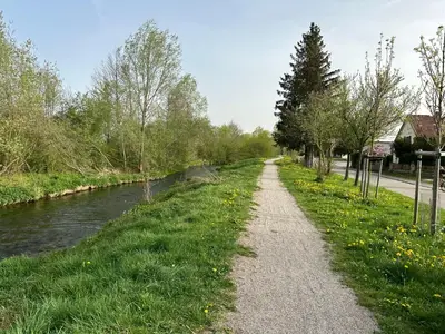 Naturlandschaft in der Nähe der Ferienwohnung