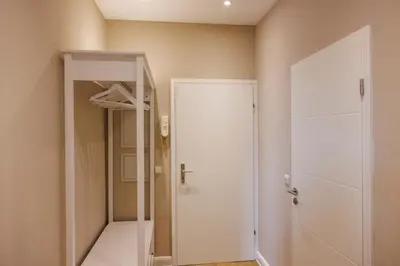 Ein Badezimmer in der Unterkunft zentrale Ferienwohnung neu renoviert