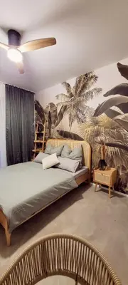 Ein Bett oder Betten in einem Zimmer der Unterkunft Apartment Bali - live better with AH Living