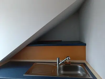 Küche/Küchenzeile in der Unterkunft Schöne Wohnung in S-Bahn-Nähe