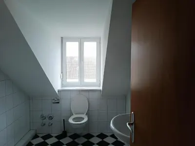 Ein Badezimmer in der Unterkunft Schöne Wohnung in S-Bahn-Nähe