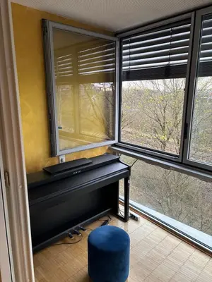 Grundriss der Unterkunft 55 m2 Sunny Westend Flat