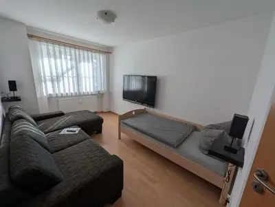 TV/Unterhaltungsangebot in der Unterkunft Ferienwohnung mit Garten in der Nähe Landshut