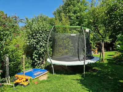 Ein Kinderspielbereich in der Unterkunft See-Moment-Appartment