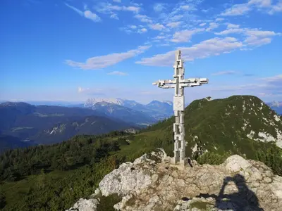 Naturlandschaft in der Nähe des Bauernhofs