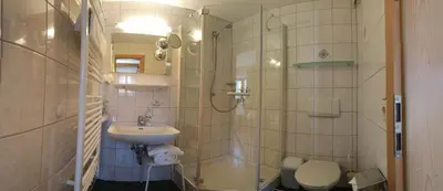 Ein Badezimmer in der Unterkunft Moier-Hof LEX