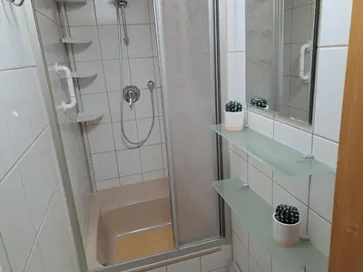 Ein Badezimmer in der Unterkunft Ferienwohnung Richter