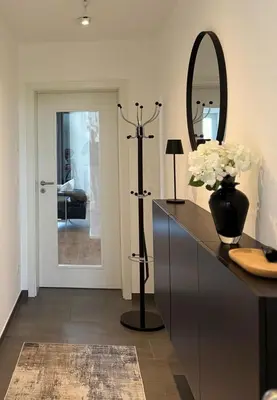 Grundriss der Unterkunft Moderne Ferienwohnung